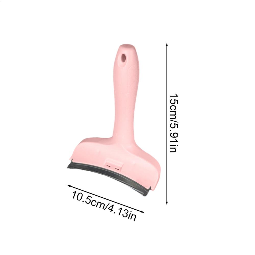 Pet Hair Dematting Brush for Dogs Cats Undercoat Rakes Detangling Shedding Tools for Pet Kitten Puppy Massaging Styling