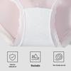 YOUKESHU Women's Seamless Lyocell Lace Briefs 4-Pack