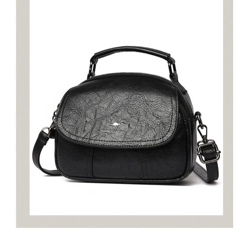 Texture Mom Bag - Small-scale Women's Shoulder Sling Bag for Mid-Age Commuting Handbag