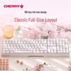 CHERRY MX 3.0S Sakura 108-Key Wired Mechanical Gaming Keyboard