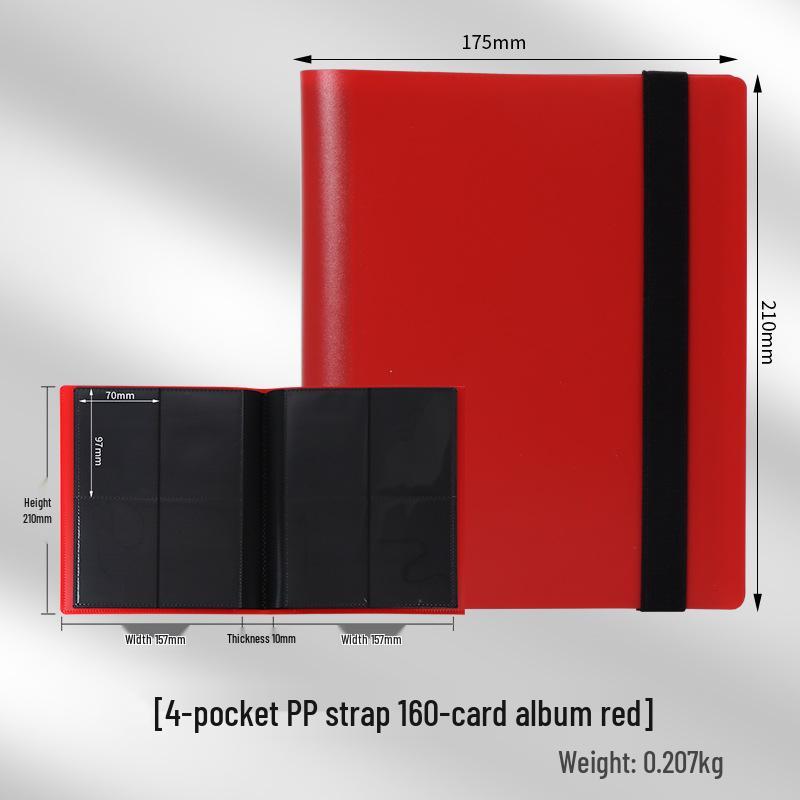 

Альбом на 360 ячеек для карт Pokémon & Yu-Gi-Oh! - Хранение большой емкости с девятью ячейками