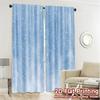 2D Flat Printing  JIT 2pcs   Curtains (Without Rod) Gnome Exchange Chic Contemporary Curtains Polyester Easy Install Curtains Room