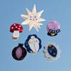 Ball Eggplant Ins Hair Clips Hair Side Clips Star New Headwear Women Hairpins Mushroom Korean Duckbill Clips Acetate Hair Clips