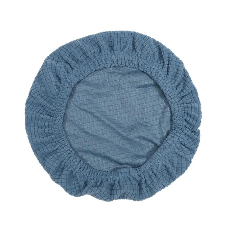 4pc Adjustable Round Stool Cover Removable & Washable Bar Stool Protector Stretch Fabric Fit Multiple Colors for Home Chair Cover