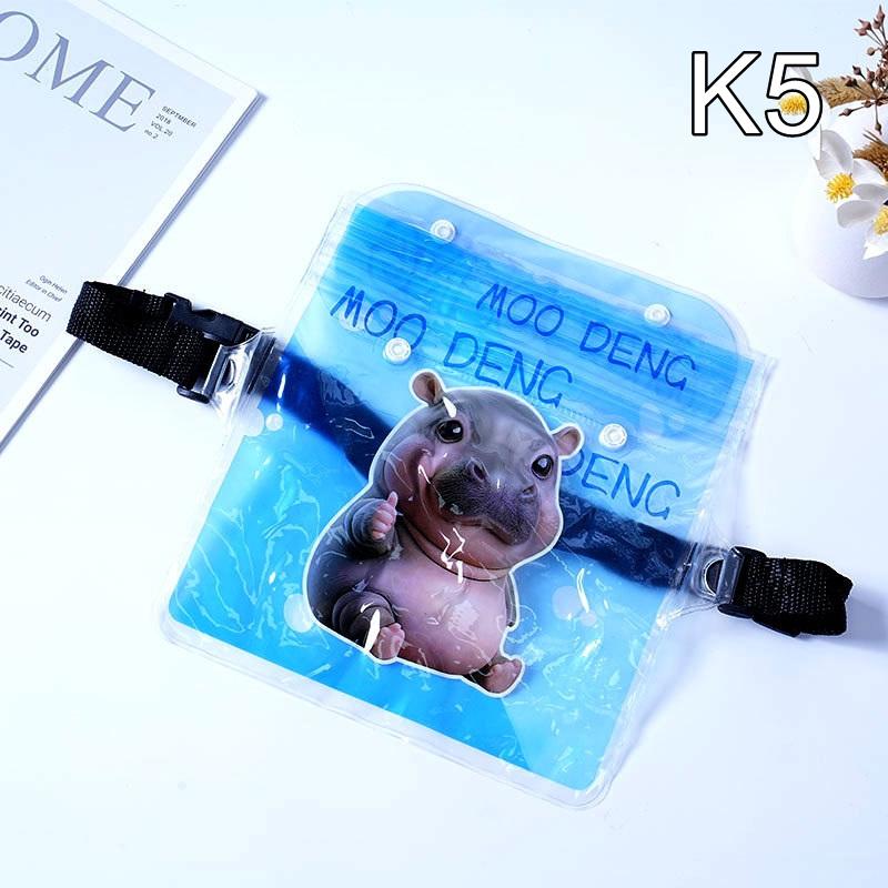 

New Waterproof Swimming Diving Bag PVC Beach Drifting Diving Waist Pack Shoulder Bag Underwater Mobile Phone Case Outdoor Dry Ba