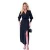 Ax Womens/Ladies Long-Sleeved Formal Wrap Dress