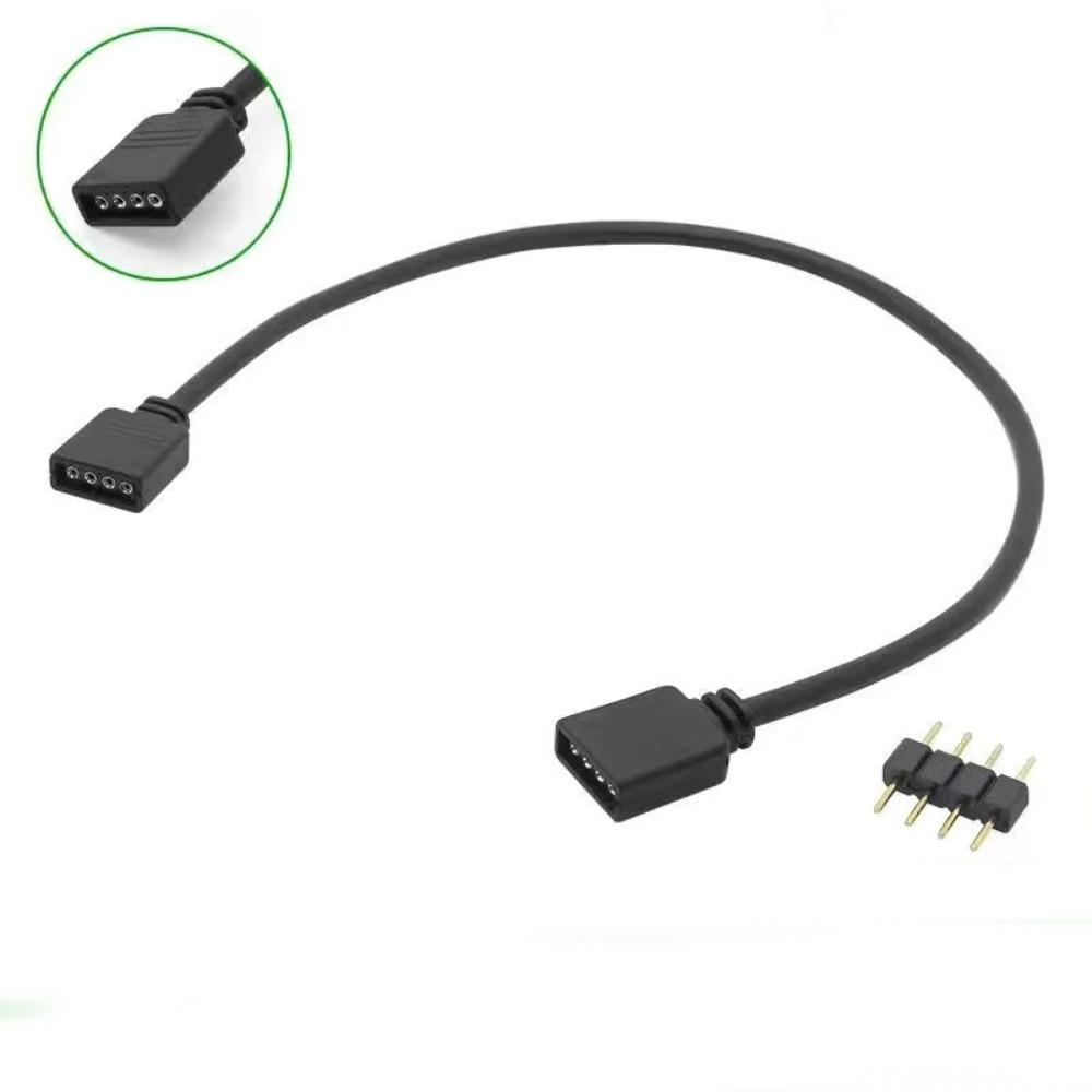 Professional 11V/1V ARGB Extension Cable 1Pin Universal RGB Splitter Cord Female to Female Computer Case Fans Adapter PC Build