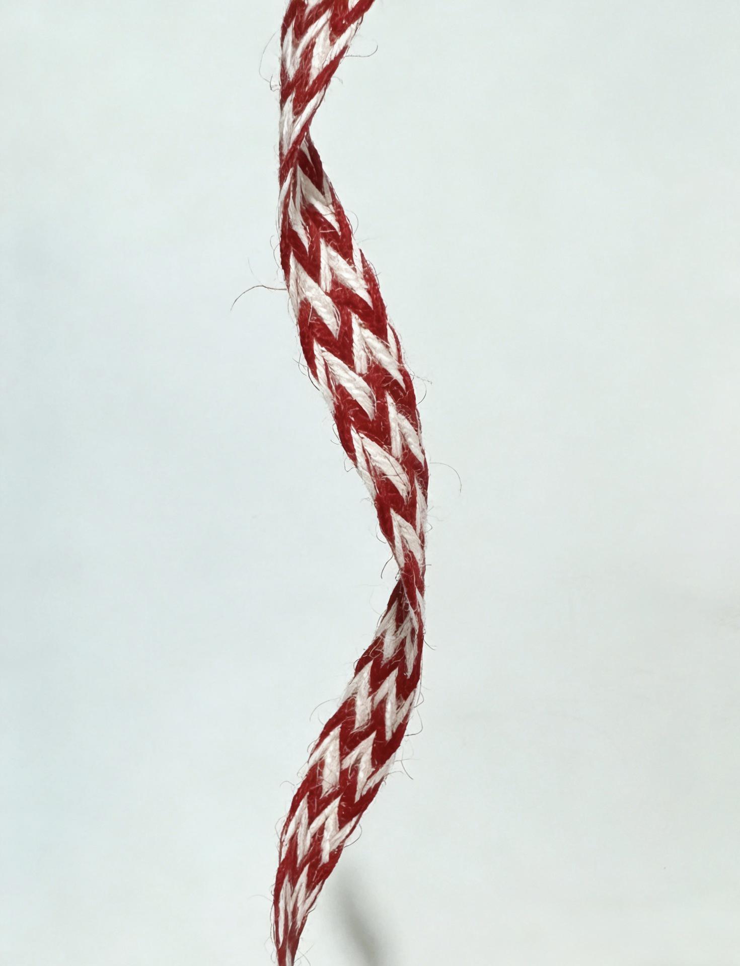 

Christmas Two-Color 9mm Woven Hemp Ribbon - 3 Yards