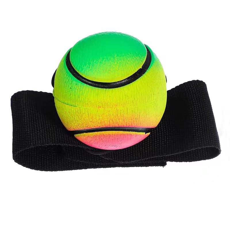 6CM Elastic Rubber Wrist Ball with Rope for Fitness and Play 6CM