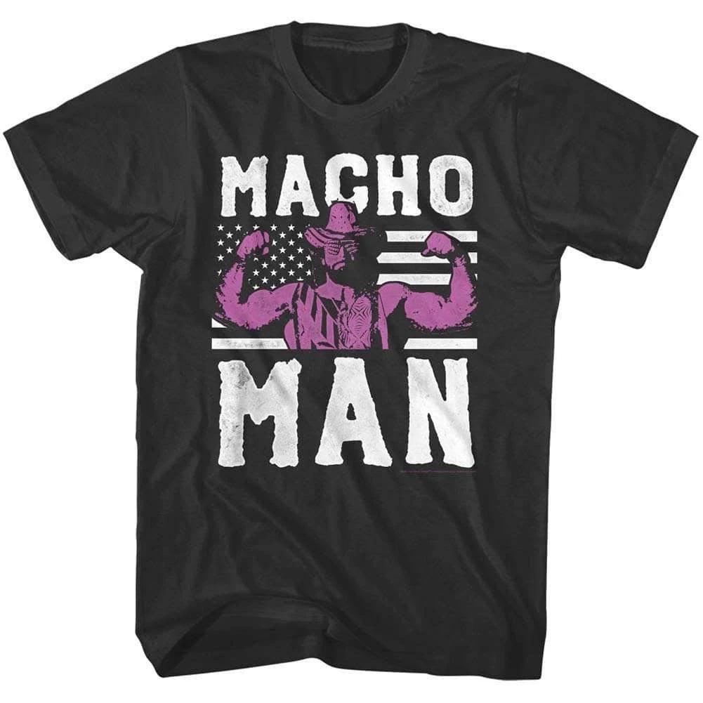 Macho Man American Hero Men s T Shirt XL