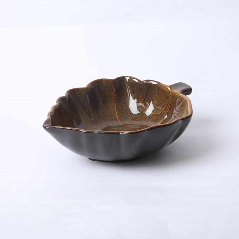 Lin Pan European Pastoral Ceramic Leaf Plate