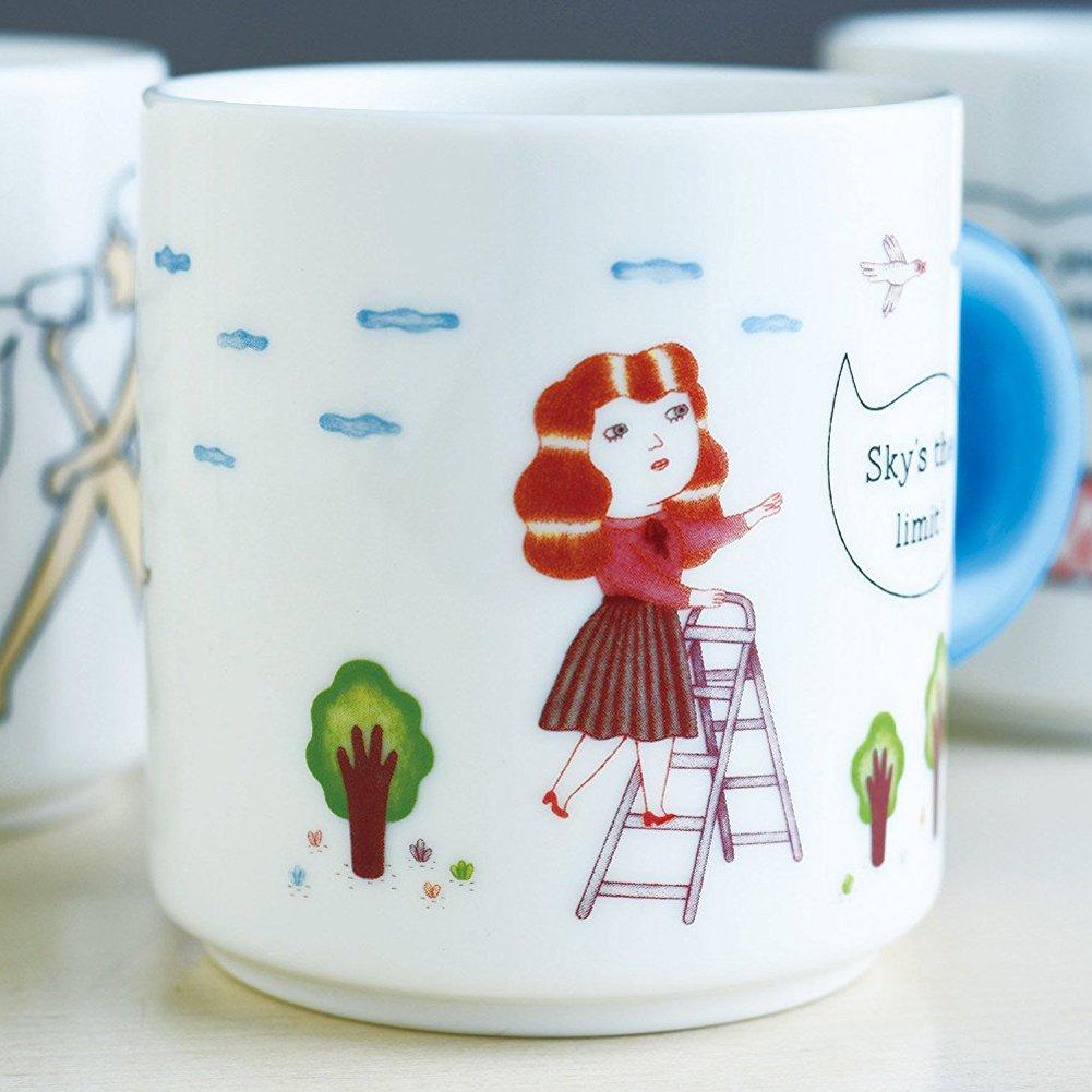 KINTO Talking Happy Birthday Yutanpo 31771 Mug, Shirane,
