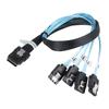Drive Cables & Adapters Sas Sff 8087 36Pin To 4Sata 7Pin Cable 12Gbps Hard Drive Data Splitter Cord