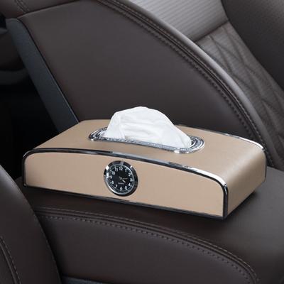 Tissue Box Abdeckung PU Leder Hause Tisch Auto Serviette für Fall Halter