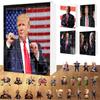 Unique Acrylic Christmas Countdown Calendar With 24 Fun Trump Blind Box Gifts For Festive Celebrations