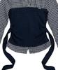 THE GREEN LAB Wrap-Up Check Shirt [Navy]