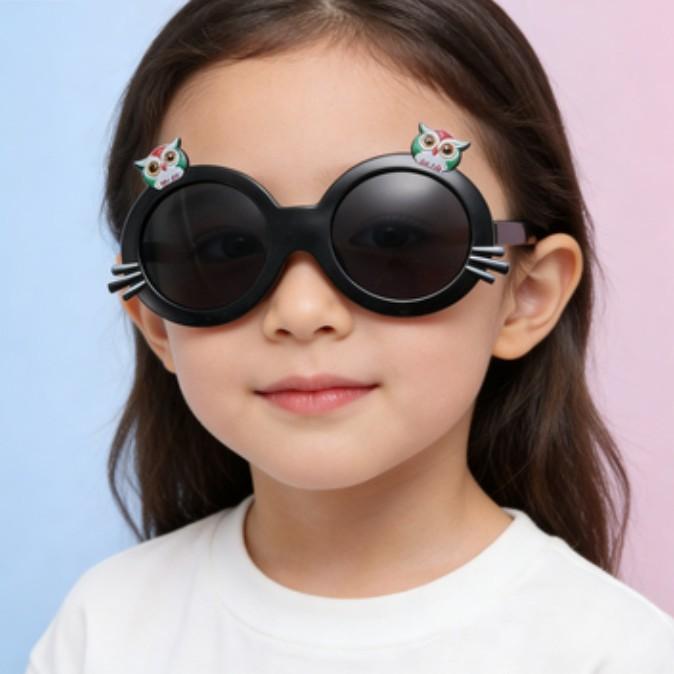 Children'S Uv-Proof Fashion Sunglasses Boys And Girls Cute Cartoon Children Non-Slip Sunglasses Baby Glasses Tide