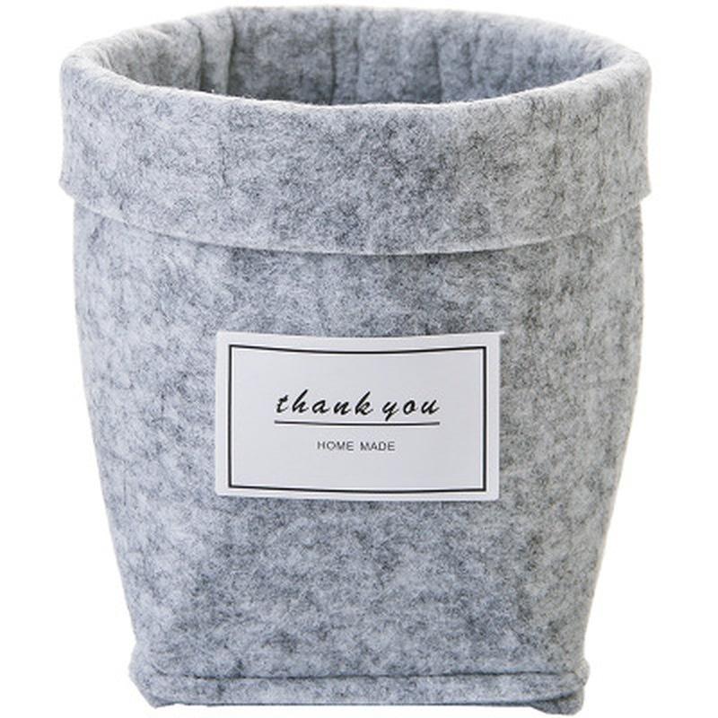 Flower Desktop Storage Basket Sundries Storage Box Small Cute Table Storage Basket  Storage Bags Org