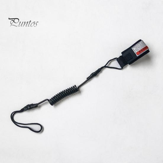 Coiled SUP Spring Strap TPU Surfboard Leash Adjustable Wrist Stand-Up Paddle Board Leg Rope Shortboard Longboard Safety Long-lasting