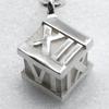TIFFANY&Co. Atlas Cube Necklace Silver925 7.0g Women Used