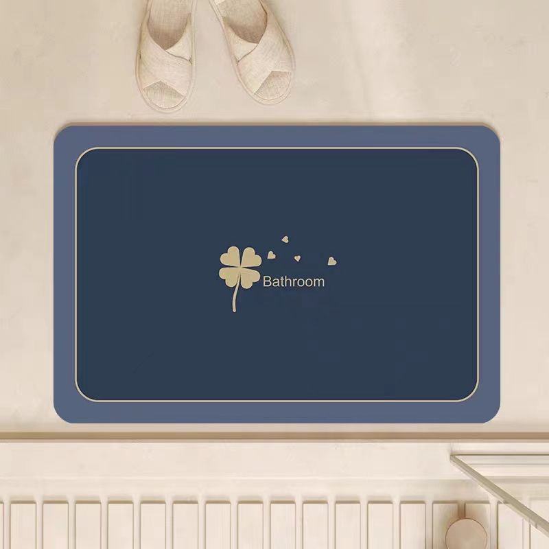Cartoon Diatom Mud Mat Cute Absorbent Dirty Easy To Take Care of Non-slip Mat Bathroom Bathroom Quick Drying Mat