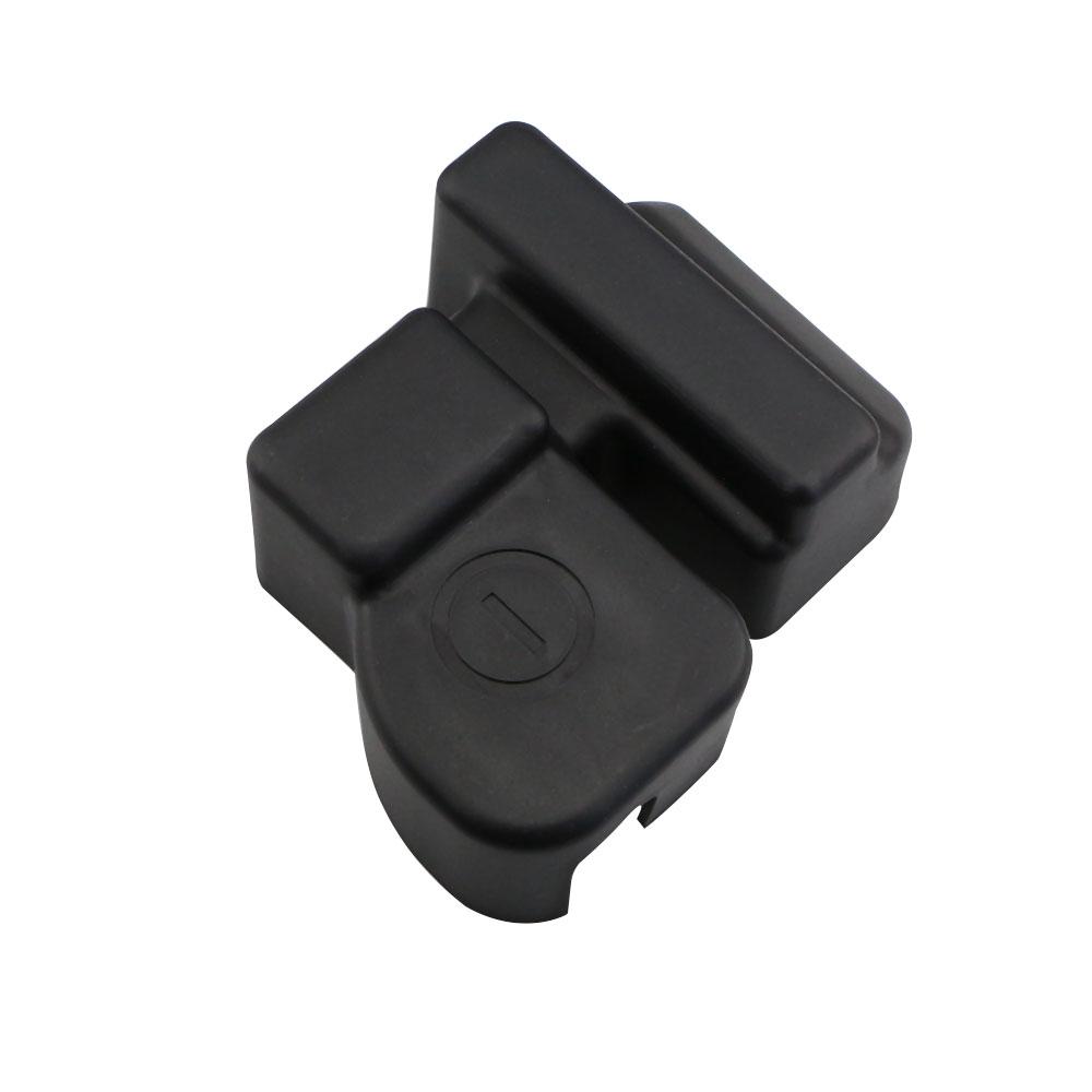 

ABS Car Engine Battery Negative Protection Cover Clip Cap for Toyota Corolla 2014-2018 Anode Battery Covers Accessories чёрный