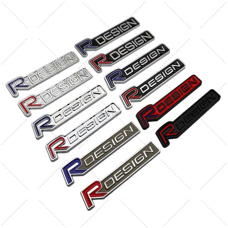 Car Trunk Logo Sticker Decoration Accessories For Volvo Rdesign Polestar AWD V50 S60 XC60 S40 XC40 XC90 V60 S80 S90 V90 V70 T6