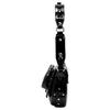 By Far Maddy Studded Magnetic Closure Flap Top Handle Shoulder Bag Women handbags Black 23CRMDDSBLPMED000BL