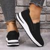 Fashion Casual Slip On Platform Sneakers for Women Lightweight Breathable Walking Shoes Woman Comfort Thick Sole Non Slip Sports Shoes