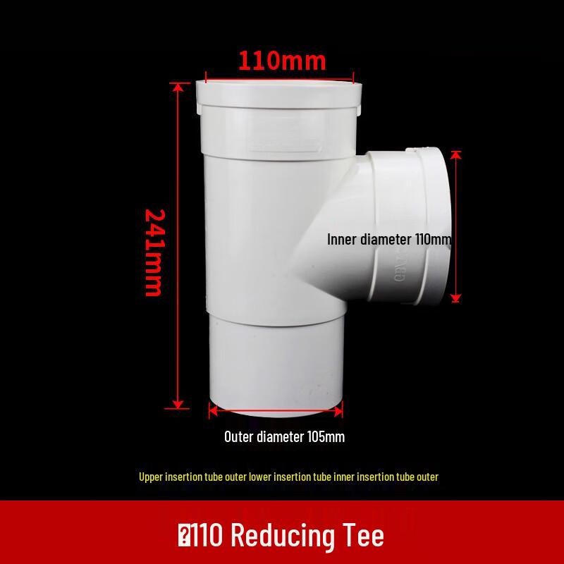 JNL PVC National Standard Reduced Tee