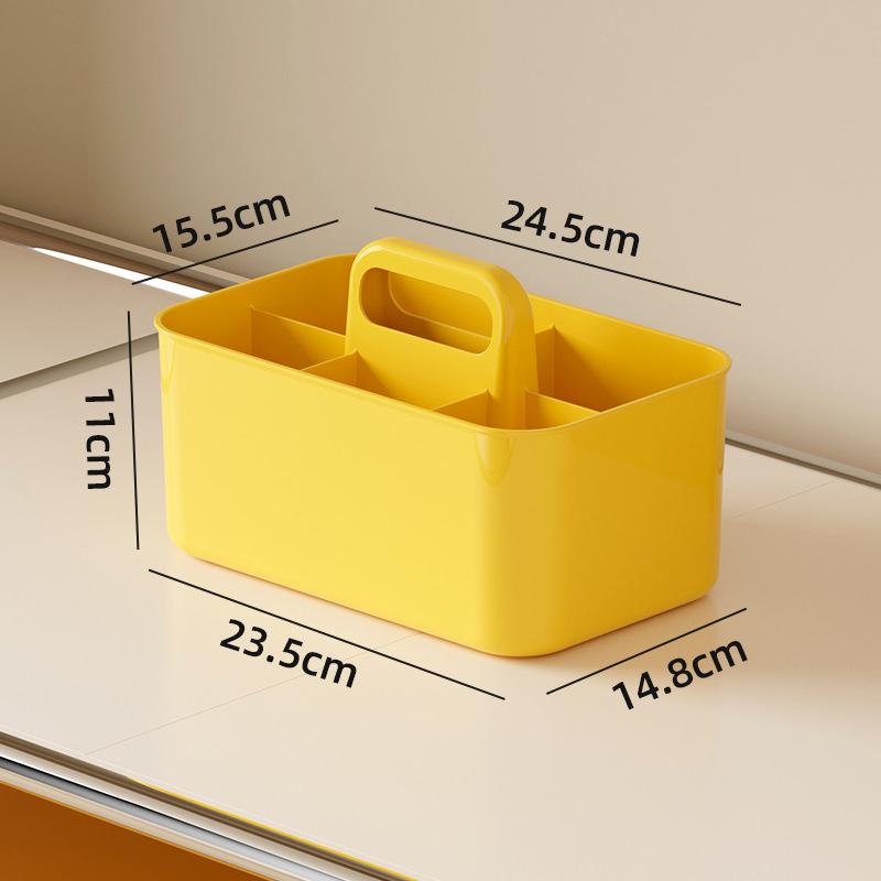 

Multifunctional Storage Box Durable Large-Capacity Desktop Storage Box Underwear Storage Suitable For Sundries Storage one size жёлтый