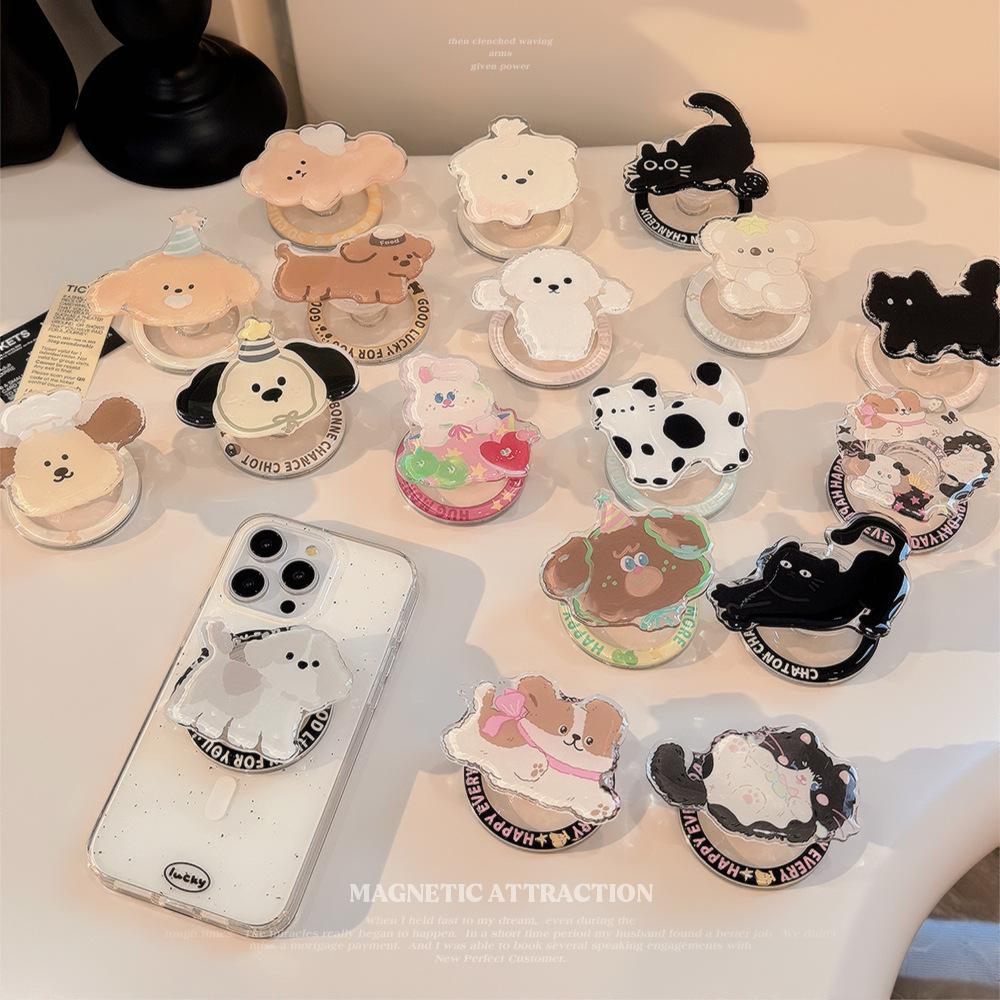 Stylish Magnetic MagSafe Phone Stand with Strong N52 Magnet for Secure Hold