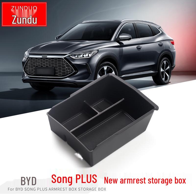 22 BYD Song PLUS Armrest Storage Box with Compartment