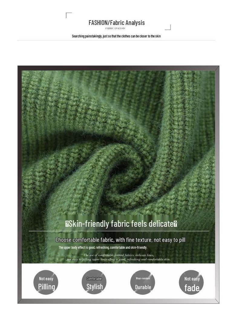 Women's Wool Knit Cardigan - Autumn 2025, Round Neck, Colorful Buttons, Short Sweater Coat