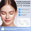 Koreanische Hautpflege Hyaluronsäure Mikronadeln Augenpads 10-100 Stück für Augenpflege Dunkle Ringe Feuchtigkeitsspendendes Unteraugen-Gel-Pad