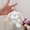 Big Fat Rabbit Bear Doll Pendant Accessories Doll Souvenir Gift Doll Ins Cute Ugly Cute Plush Pendant