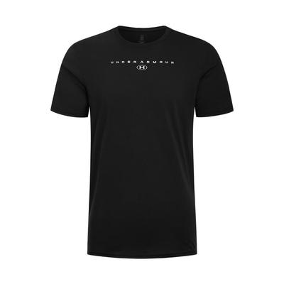 Camiseta Masculina Casual Esportiva de Manga Curta Empilhada Moda SS25 Preta 6000211-001