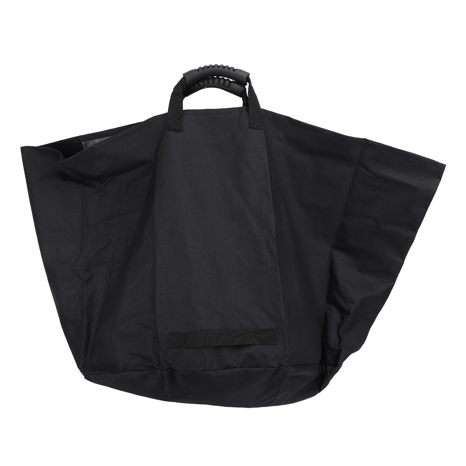 

Мешок для хранения опавших листьев с резиновыми ручками, эластичный каркас из ПВХ, прочный мешок для садовых отходов 33 чёрный