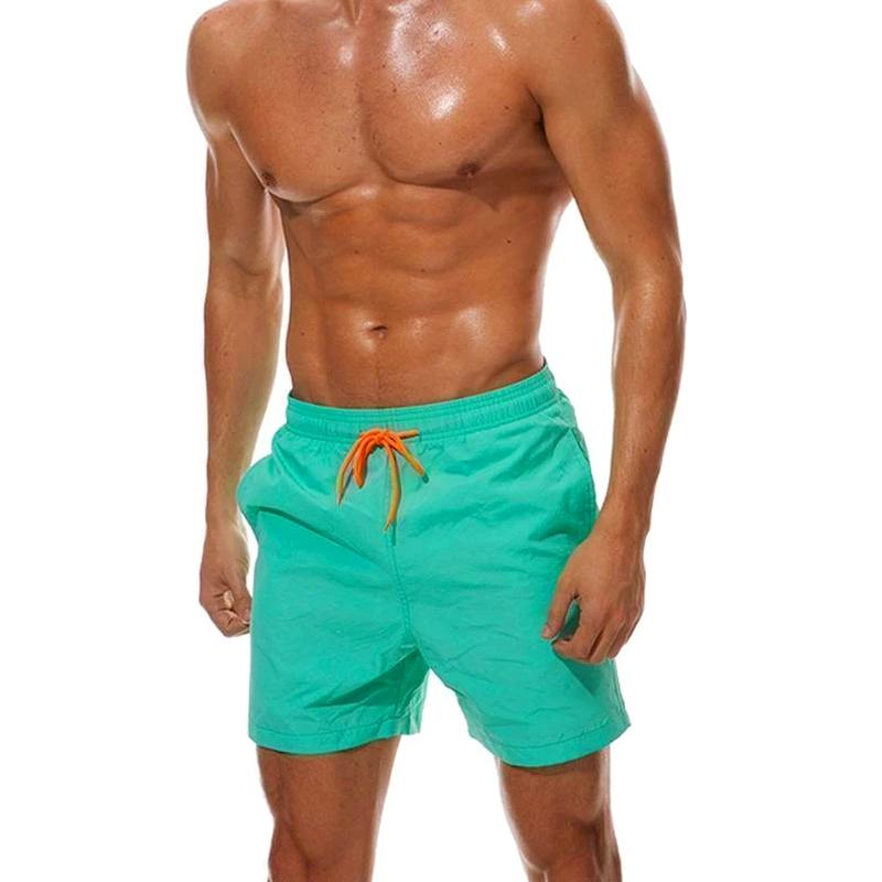1Pc Beach Holiday Shorts Swimwear Swimming Board Summer Men Polyester Fiber Surf Shorts