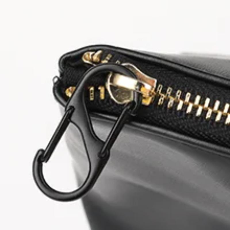 20pcs S-shaped Double-ended Open Door Buckle Spring Buckle Color Diy Jewelry Key Chain Accessories Bag Strap Carabiner