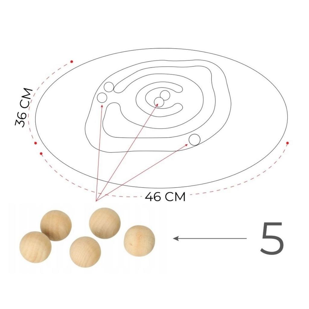 Egg Balance Board - Pink