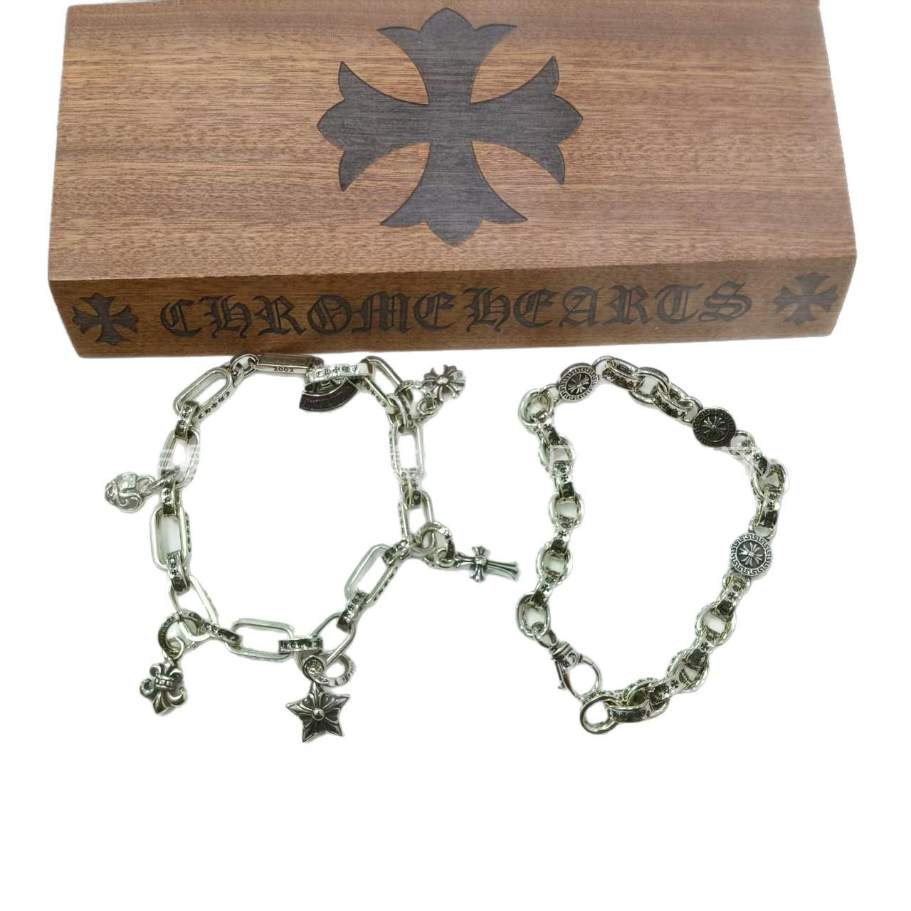 

Vintage Style Multi-Element Cross Anchor Bracelet for Couples - Fashionable Retro Design New Bracelet