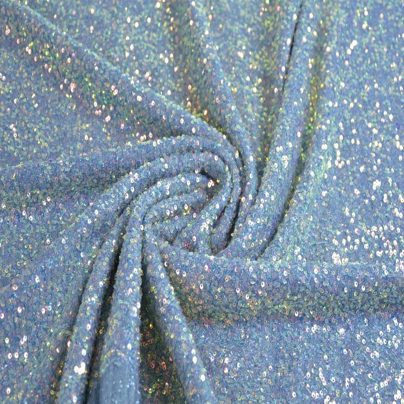 26 Colors 3mm High-Density Glitter Sequin Fabric Christmas Wedding Decoration Dress Handbag Accessories Trimming Cloth Material