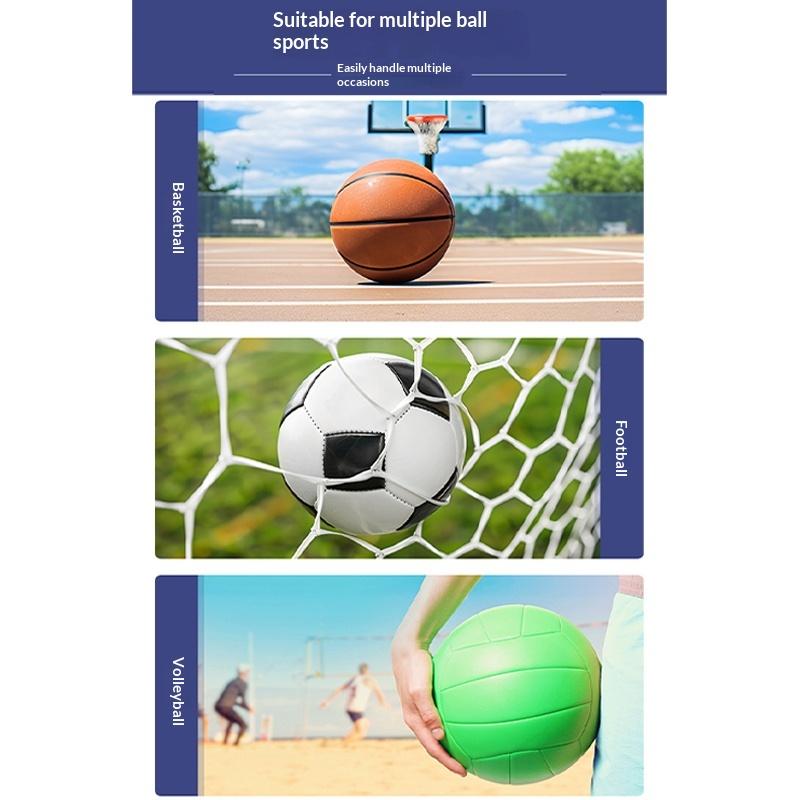 Football Net Bag Nylon Bold Storage Single Ball Carry Portable Equipment Outdoor Sports Soccer Basketball Volleyball