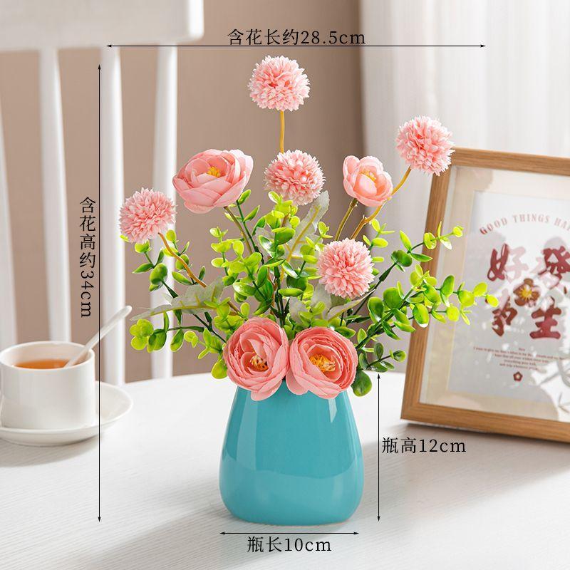 Artificial Flower Scented Lotus For Home Decoration Fake Flowers For Dining Table And Living Room Small Ornaments