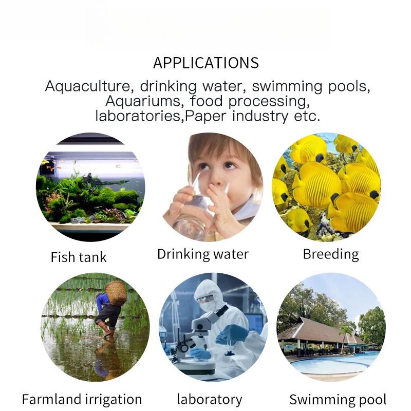 Fish Tank PH Meter + Digital Water Purity TDS EC Instrument Temperature Tester Intelligent Water Quality Detector Set