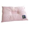 Ee Futonya Women's Low Pillow, 5.5cm High, Tourmaline-Treated Cotton Fill, 43x63cm, Firm Concave Design, Cervical Spine Stabilization and Relaxation