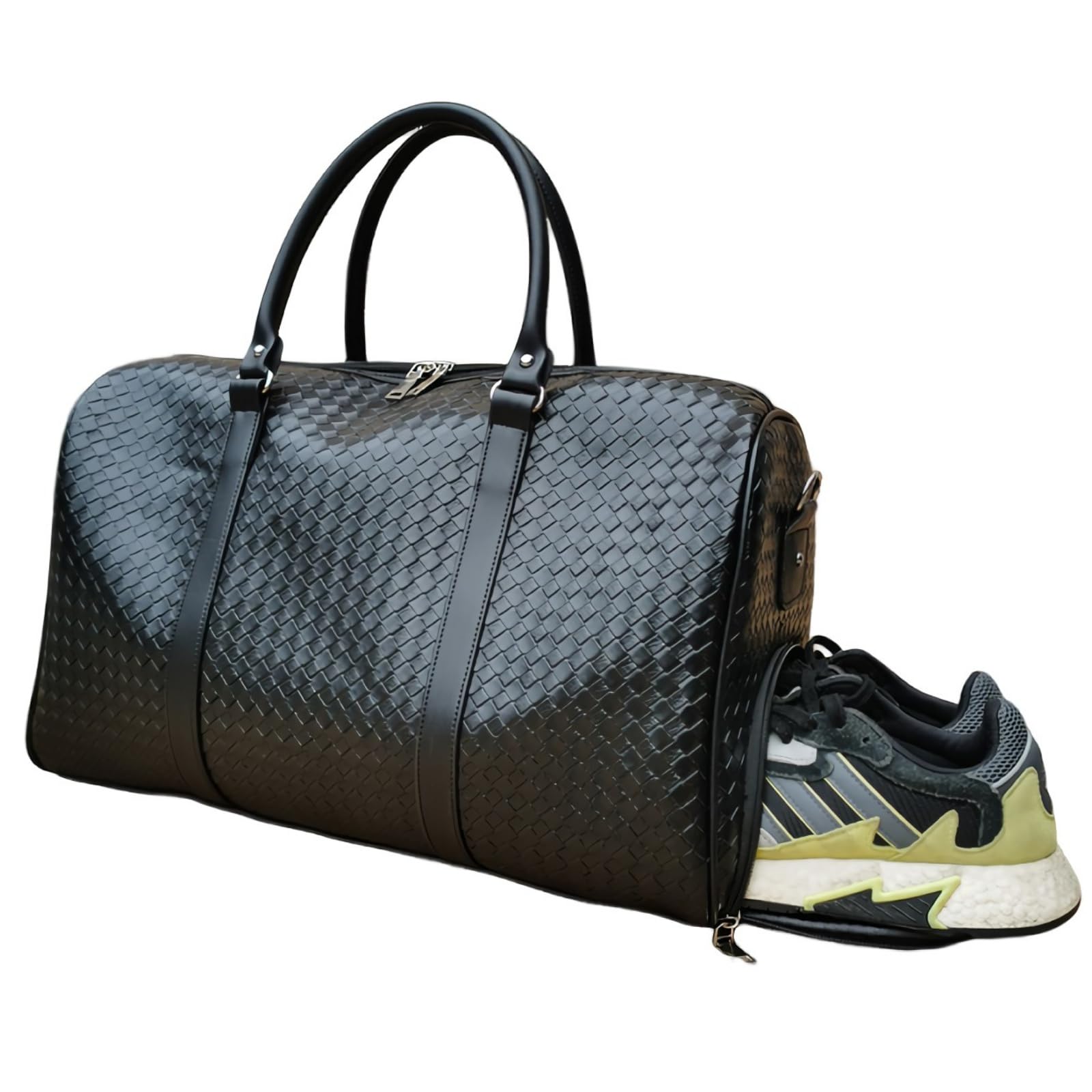 

Бостонская дорожная большая сумка для путешествий по воде [Raizm], Сумка, Мужская, Вместимость, Гольф, Водоотталкивающая, Сумка, Простая, 2-сторонняя (Хранение обуви, Черный, L) чёрный