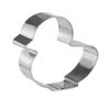 17-Piece Stainless Steel Cookie Cutters: Easter & Ocean Cartoon Series