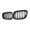 2Pcs Car Style Gloss Black Front Kidney Double Slat Grill Grille for BMW X5 E53 Pre-LCI 1999 2000 2001 2002 2003 Car Accessories